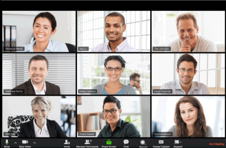 Photo of Zoon Call participants